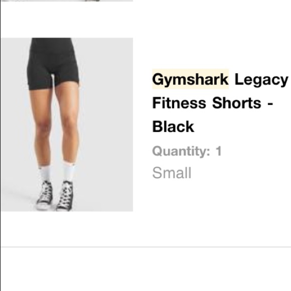 ❕SOLD❕Gymshark legacy shorts-small